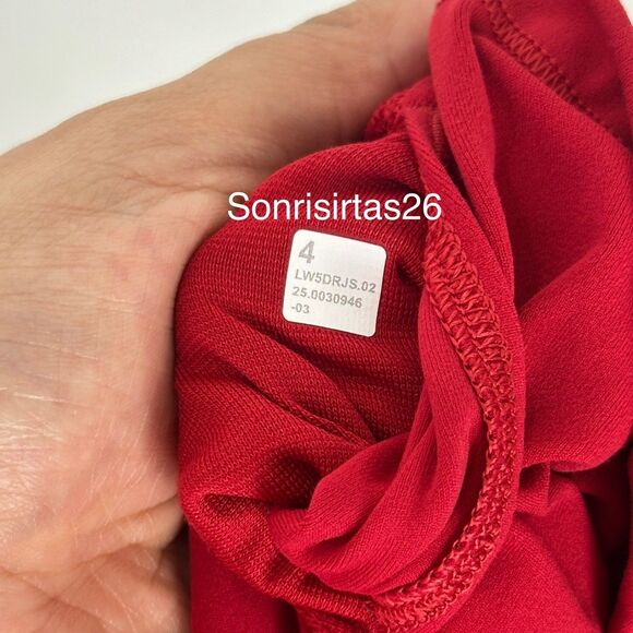 NWT Lululemon  Align HR Pant 25” Legging Size 4 Dark Red - Picture 13 of 13